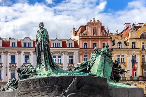 Estatua de Jan Hus