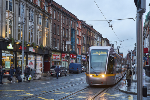 Tranvía de Dublín