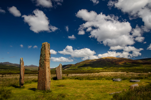 Marchrie Mor en la isla de Arran