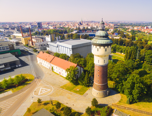 Fábrica de cerveza en Pilsen