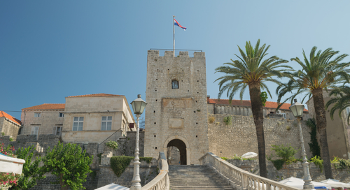 Korcula en Croacia