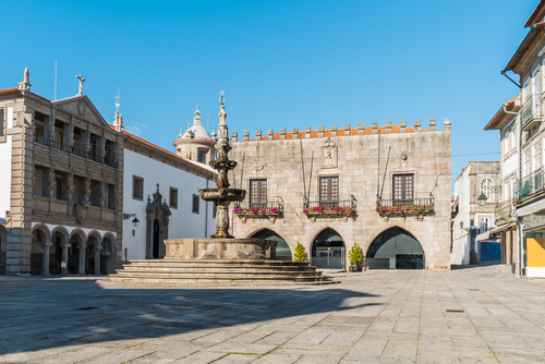 Praça da Republica en Viana do Castelo