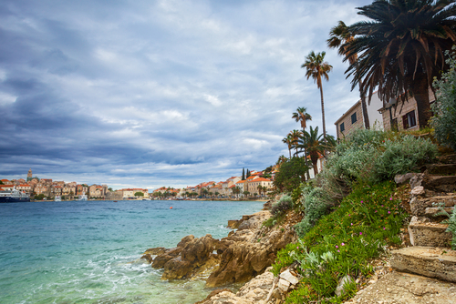 Korcula en Croacia