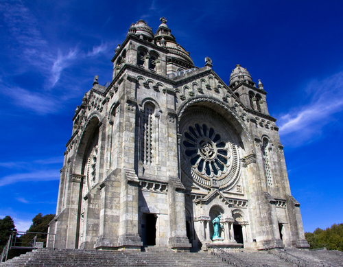 Basílica de Santa Lucía en Viana do Castelo