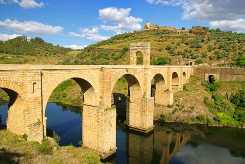 Puente de Alcántara en Cáceres