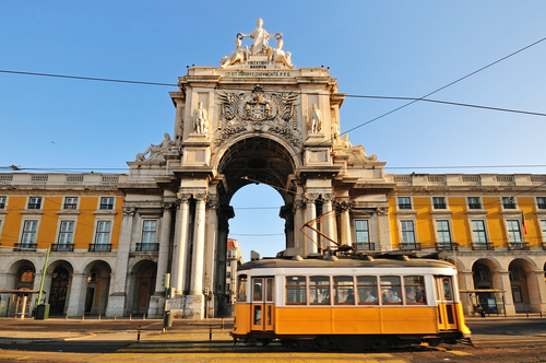 Tranvía en Lisboa