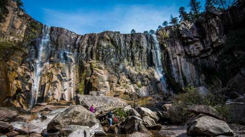Cascada en Cooper Canyon