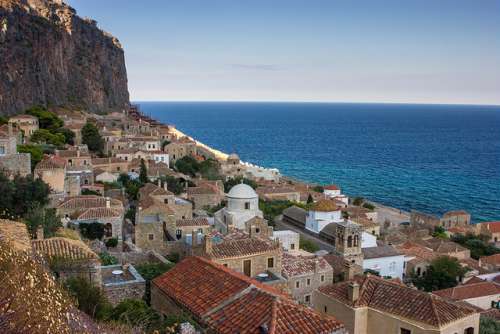 Monemvasía en Grecia