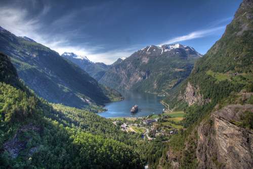 Geiranger en Noruega