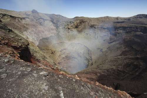 Volcán Villarrica en Chile