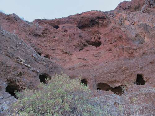 Cuevas del Rey en Tejeda