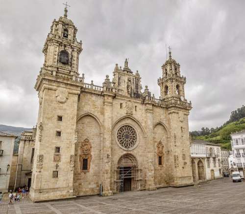 Catedral de Mondoñedo en Galicia