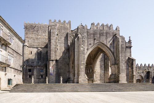 Catedral de Tui en Galicia