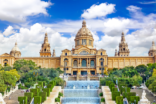 Montjuïc en Barcelona