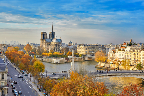 Isla de la Cité en París