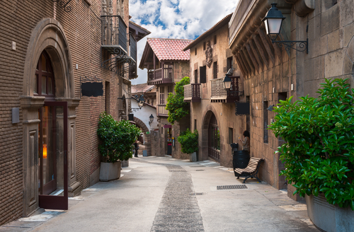 Pueblo Español en Montjuic