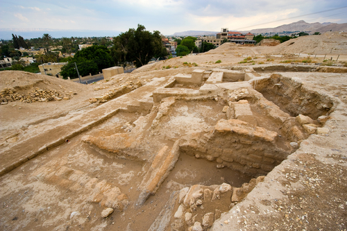 Restos arqueológicos en Jericó 