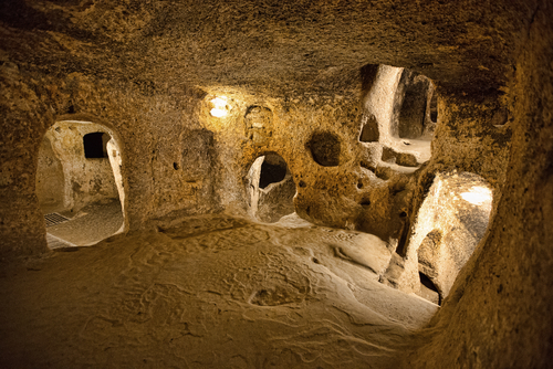 Derinkuyu en Capadocia