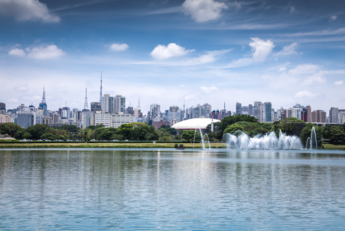 Parque de Ibirapuera en Brasil