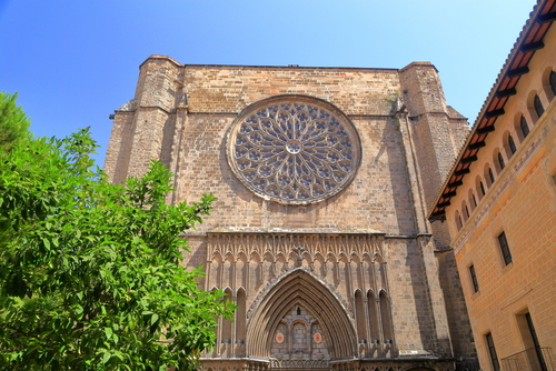 Santa María del Pi en Barcelona
