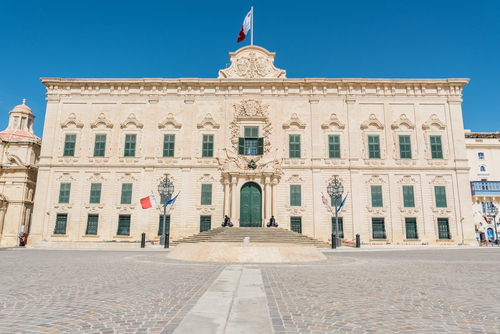 Castillo de Auverge en La Valletta