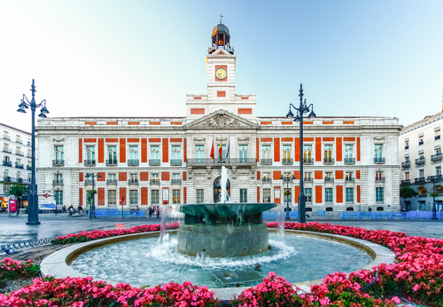 Puerta del Sol en Madrid