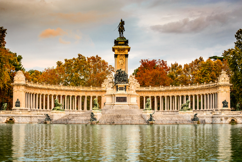 Estanque del Retiro en Madrid