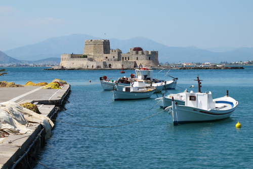Nauplia en Grecia