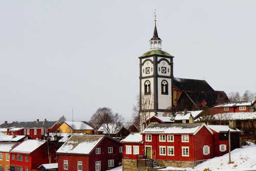 Roros en Noruega