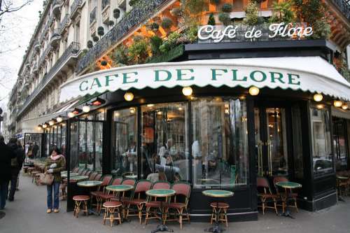 Café de Flore en París