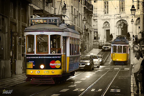 Rua da Conceiçâo en Lisboa