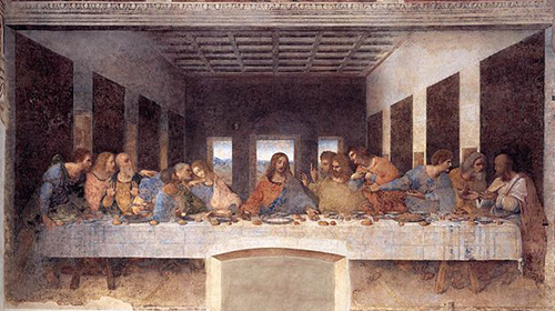 La última cena, obra de la pintura del Renacimiento de Italia