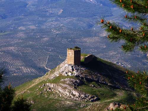 Castillo de las Cinco Esquinas en Cazorla