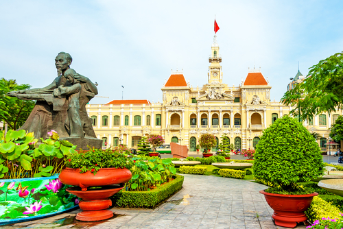 Ho chi Minh en Vietnam