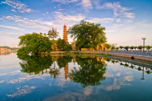 Hanoi en Vietnam