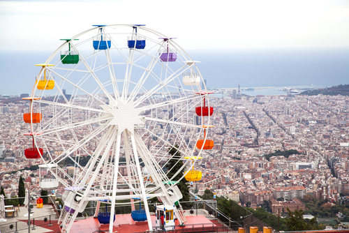 Tibidabo en Barcelona