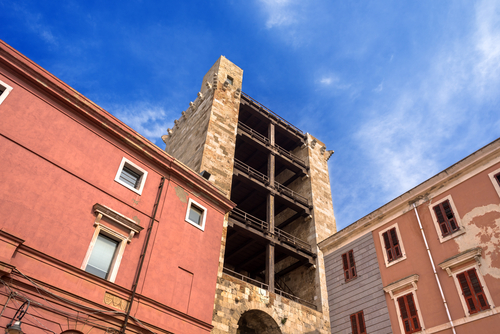 Torre de San Pancracio en Cagliari