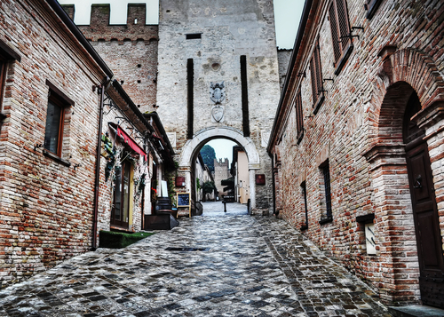 Gradara en Italia