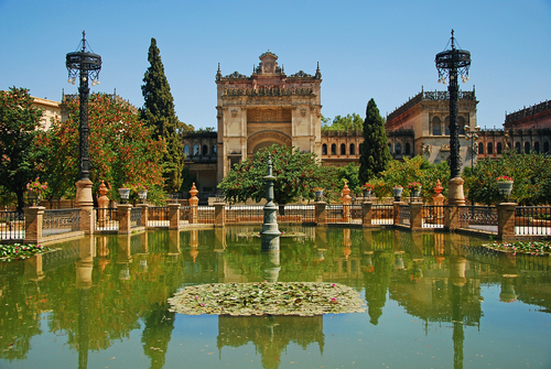 El parque de María Luisa de Sevilla