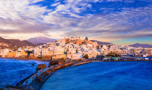 Naxos en Grecia