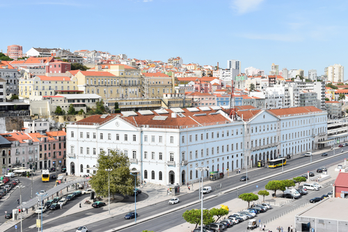 Estación de Santa Apolonia en Lisboa