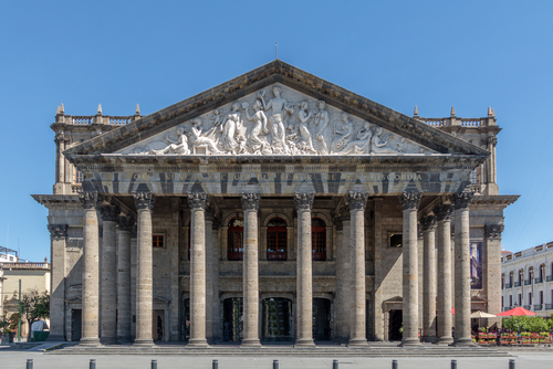 Teatro Degollado en Guadalajara