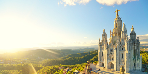 Templo Expiatorio del Sagrado Corazón en el Tibidabo
