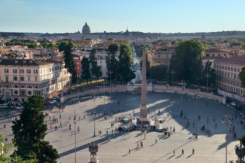 Plaza del Popolo Roma