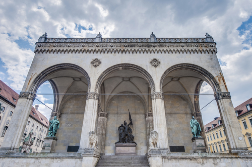 Odeonplatz en Munich