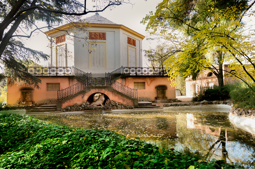 Jardines de El Capricho en Madrid
