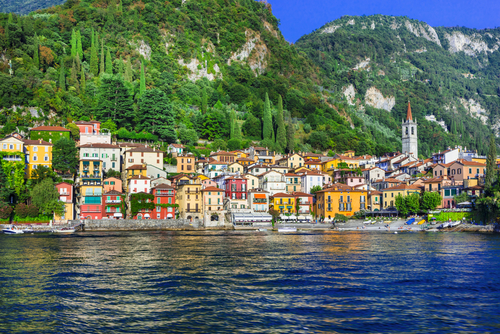 Varenna en lago Como