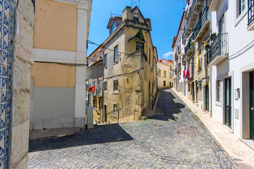 Alfama en Lisboa