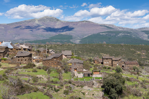 Roblecasa en arquitectura negra