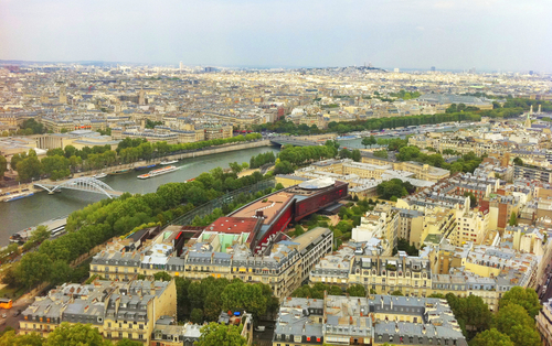 Vista de París desde Montmartre